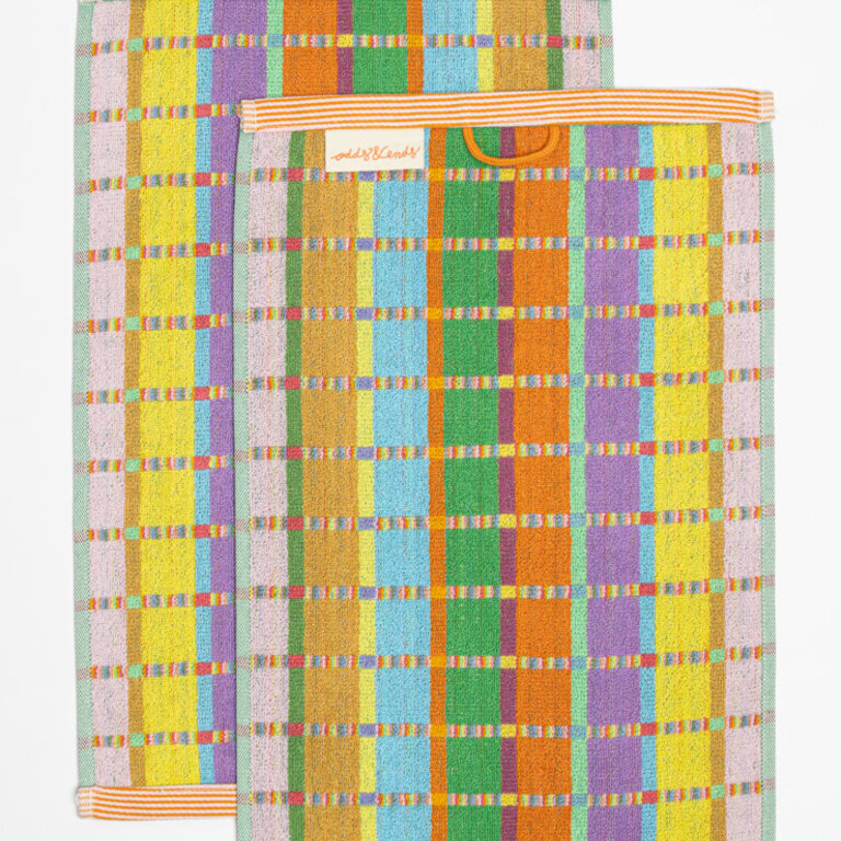 Foekje Fleur Foekje Fleur Guest Towel Duo #70 Criss Cross