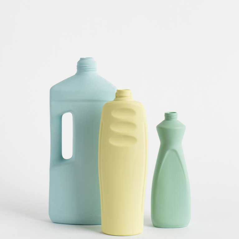 Foekje Fleur Foekje Fleur Porcelain Bottle Vase #24 Mint