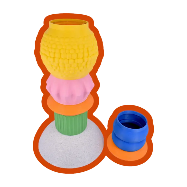 Walker's House Walker's House Stack Vase (8pce)