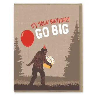 Modern Printed Matter MPM Go Big Birthday Card