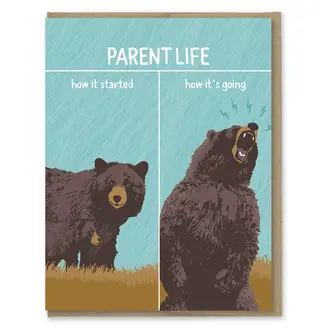 Modern Printed Matter MPM Hi Parent Life Card