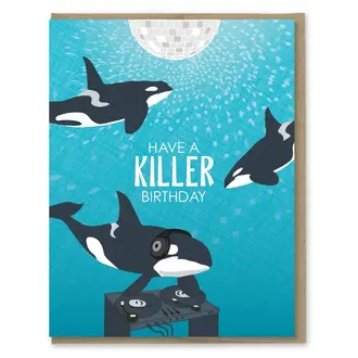 Modern Printed Matter MPM Killer Birthday Card