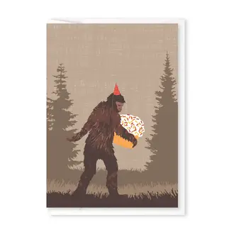 Modern Printed Matter MPM Sasquatch Mini Enclosure Card