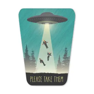 Modern Printed Matter MPM Please Take Our Leaders Sticker