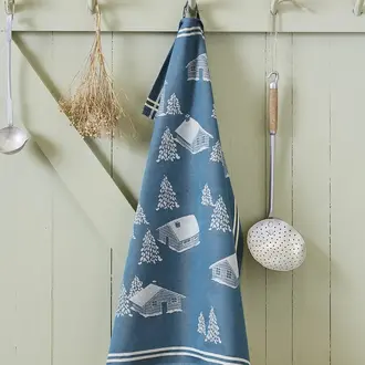Sylvie Thiriez SylvieThiriez Cotton Jaquard Tea Towel Coeur Vallée Vert Sylvie Thiriez SylvieThiriez Cotton Jaquard Tea Towel Coeur Vallée Vert