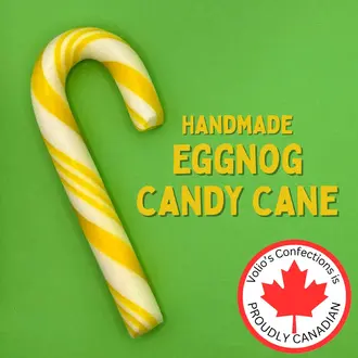 Volio's Volio's Handcrafted Candy Cane - Eggnog