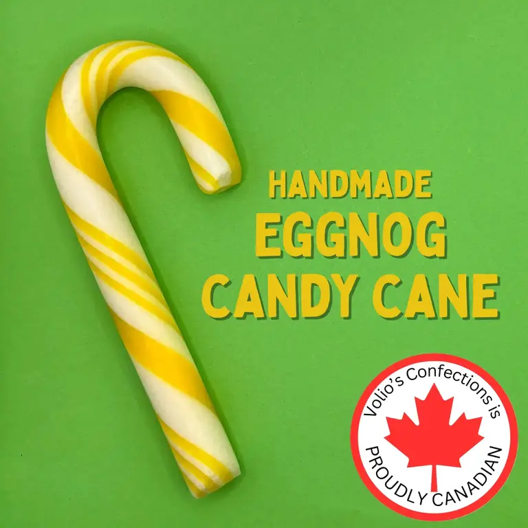 Volio's Volio's Handcrafted Candy Cane - Eggnog