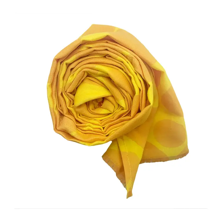 Kate Austin Kate Austin Donna Skinny Cotton Scarf - Sunshine Drops