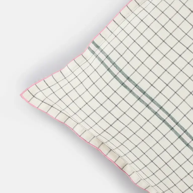 Live Linen Live Linen Harmony Throw Cushion 20x20 - Green