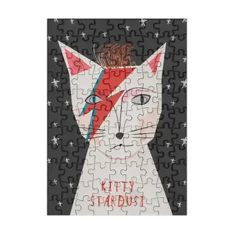 Happily Happily 99 Piece Mini Jigsaw Puzzle - Kitty Stardust