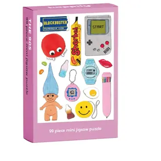 Happily Happily 99 Piece Mini Jigsaw Puzzle - Retro 90s