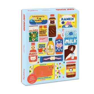 Happily Happily 1000 Piece Jigsaw Puzzle - Cat Food