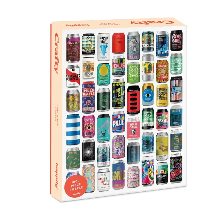 Happily Happily 1000 Piece Jigsaw Puzzle - Crafty