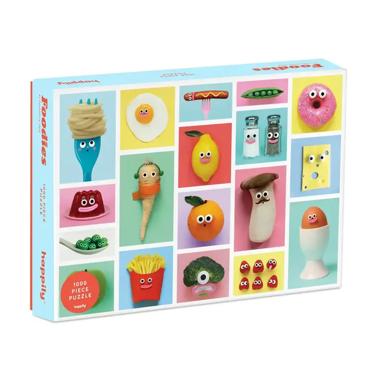 Happily Happily 1000 Piece Jigsaw Puzzle - Foodies