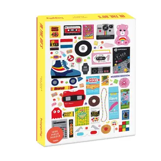 Happily Happily 1000 Piece Jigsaw Puzzle - Retro 80s
