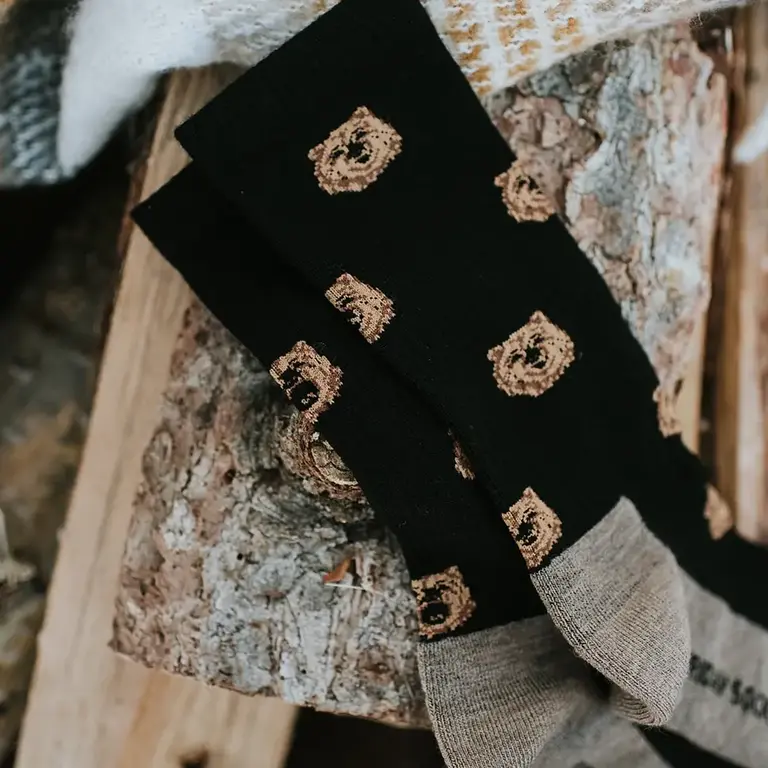 Friday Sock Co Friday Sock Co Men's Merino Socks Bears