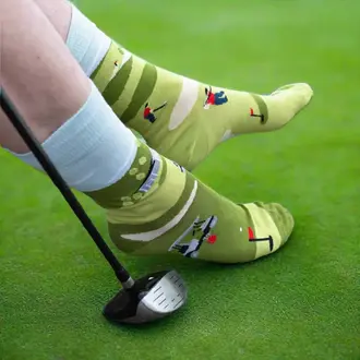 Friday Sock Co Friday Sock Co Men's Cotton Socks Golf