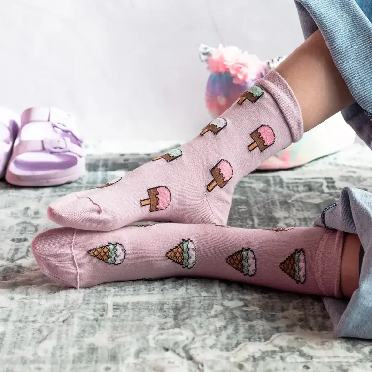 Friday Sock Co Friday Sock Co Kids Cotton Ice Cream
