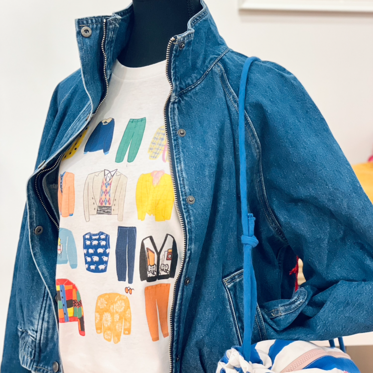 Raison Raison Washed Denim Bomber Jacket