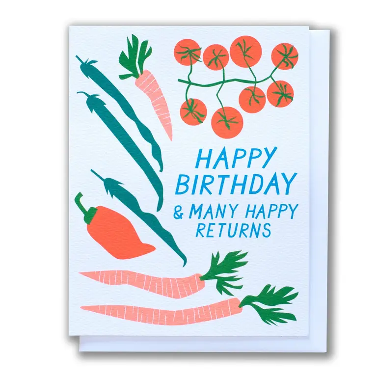 Banquet Workshop Banquet Workshop Veggie Birthday Card