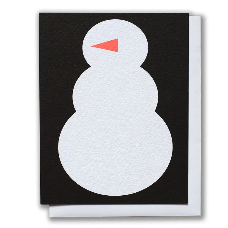 Banquet Workshop Banquet Workshop Snowman Card
