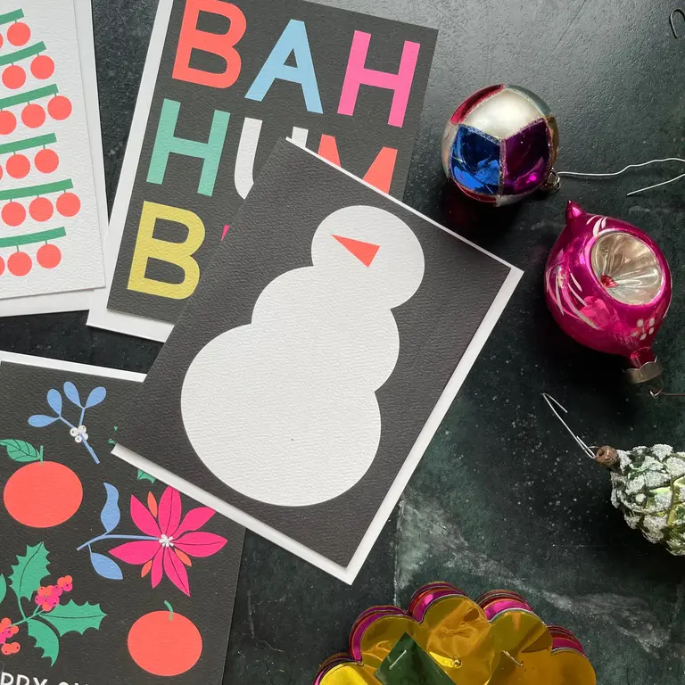 Banquet Workshop Banquet Workshop Snowman Card