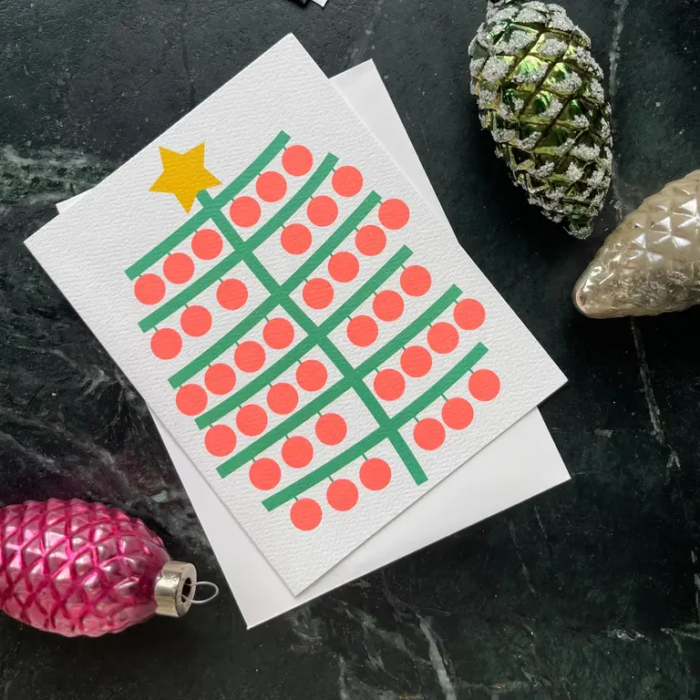 Banquet Workshop Banquet Workshop Scandi Tree Card