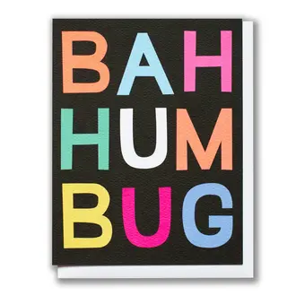 Banquet Workshop Banquet Workshop Bah Humbug Card