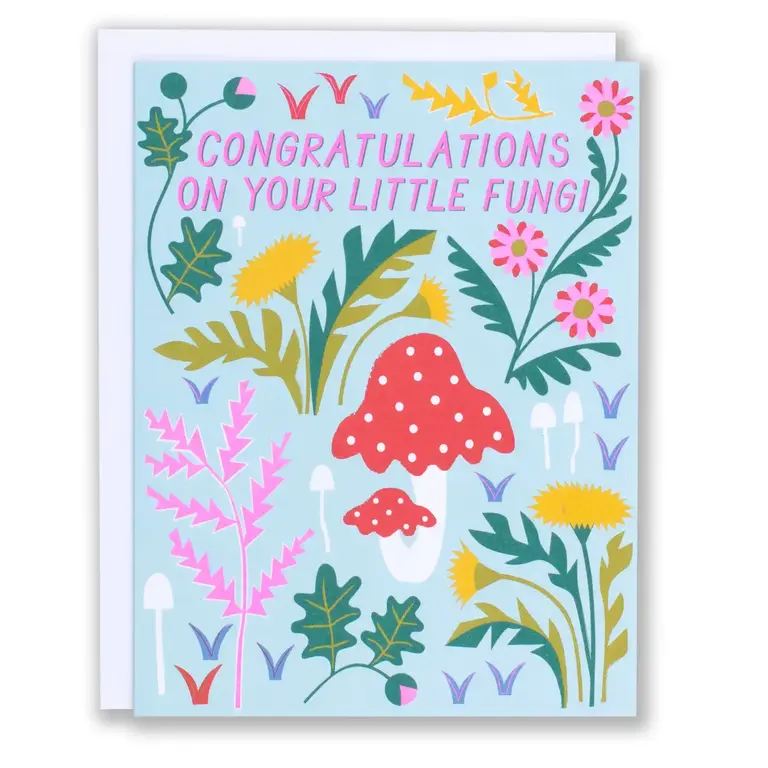 Banquet Workshop Banquet Workshop Little Baby Fungi Card