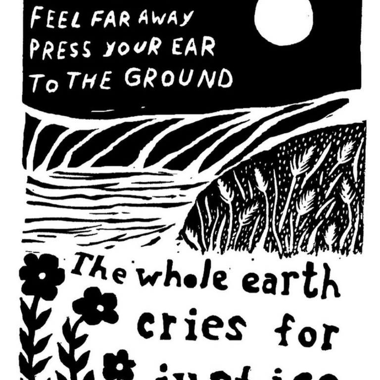 Coyotesnout Coyotesnout The Earth Cries For Justice Sticker
