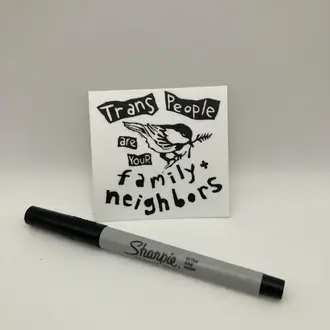 Coyotesnout Coyotesnout Family + Neighbors Sticker Coyotesnout Coyotesnout Family + Neighbors Sticker