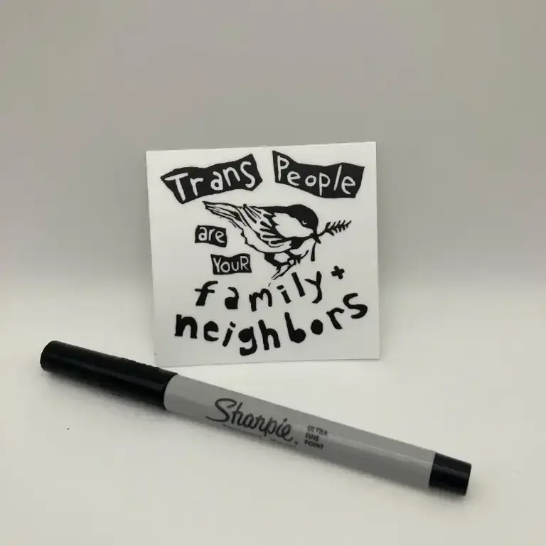 Coyotesnout Coyotesnout Family + Neighbors Sticker