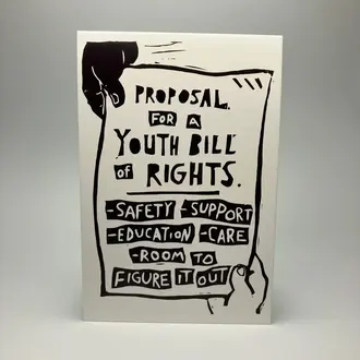 Coyotesnout Coyotesnout Youth Bill of Rights Sticker Coyotesnout Coyotesnout Youth Bill of Rights Sticker