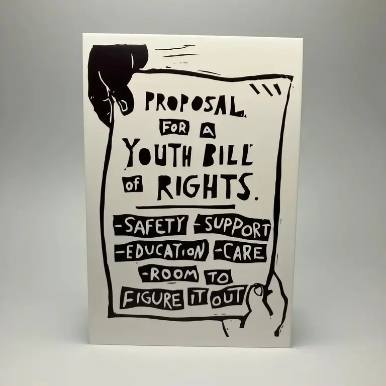 Coyotesnout Coyotesnout Youth Bill of Rights Sticker