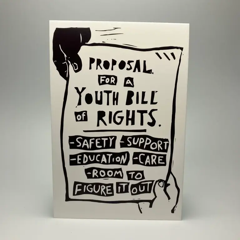 Coyotesnout Coyotesnout Youth Bill of Rights Print 4x6