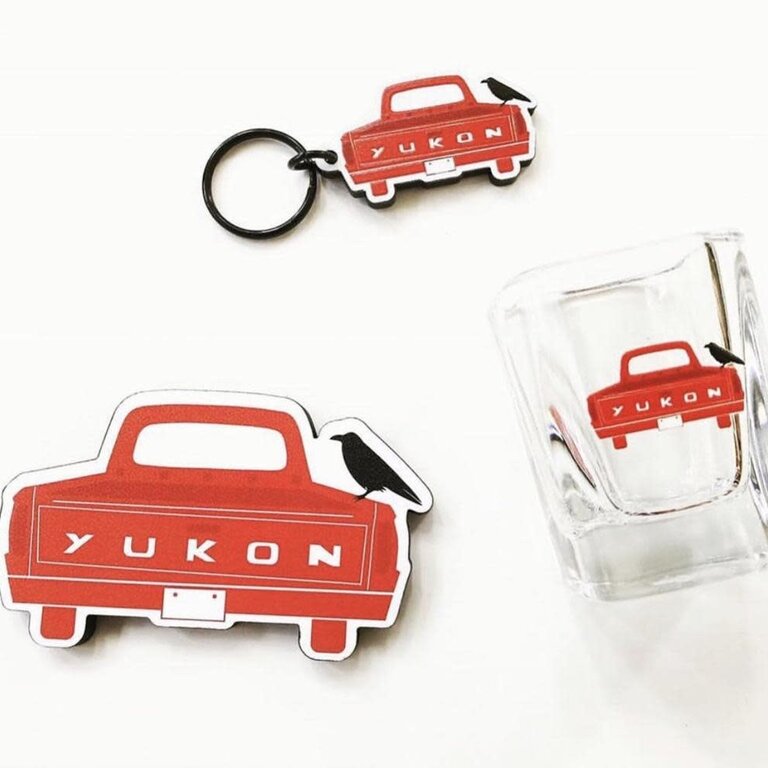 Yukon Territorial Goods YTG - Yukon Truck Magnet