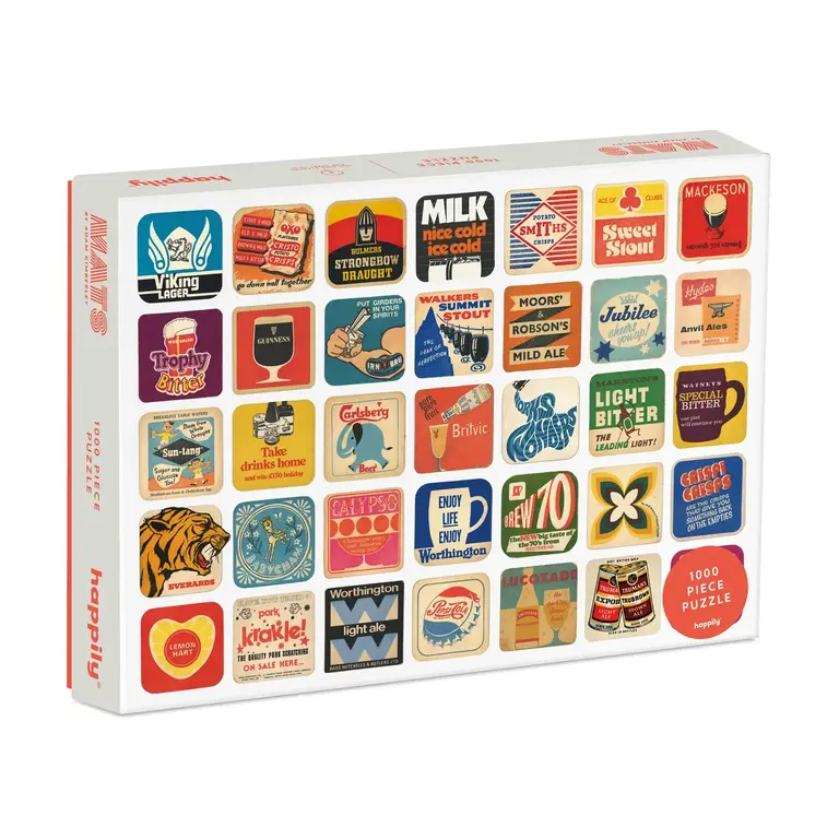 Happily Happily 1000 Piece Jigsaw Puzzle - Mats