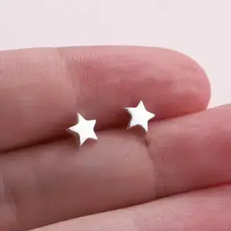 Attic Attic Mini Star Studs Sterling Silver Attic Attic Mini Star Studs Sterling Silver