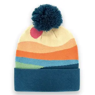 North Icons Northern Icons Pom Pom Beanie Landscape