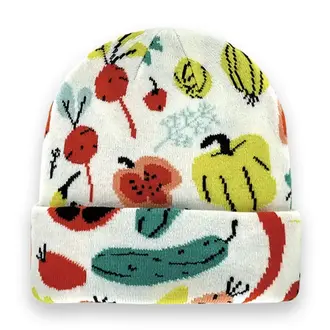 North Icons Northern Icons Fruit & Veggies Beanie Style 2