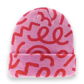 North Icons Northern Icons Abstract Squiggle Beanie