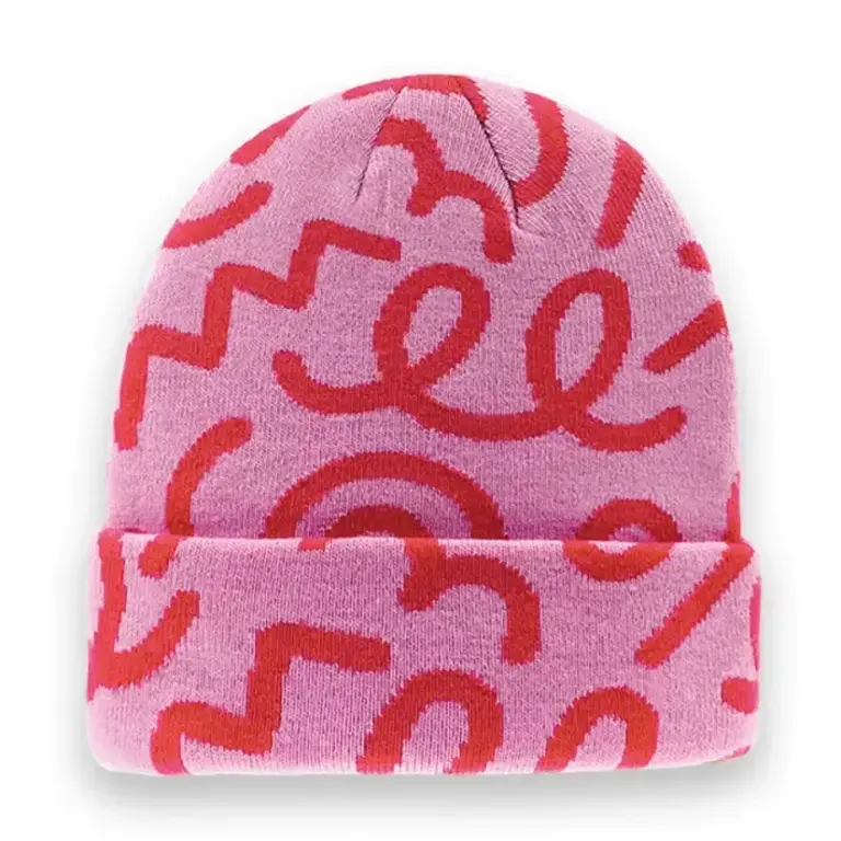 North Icons Northern Icons Abstract Squiggle Beanie