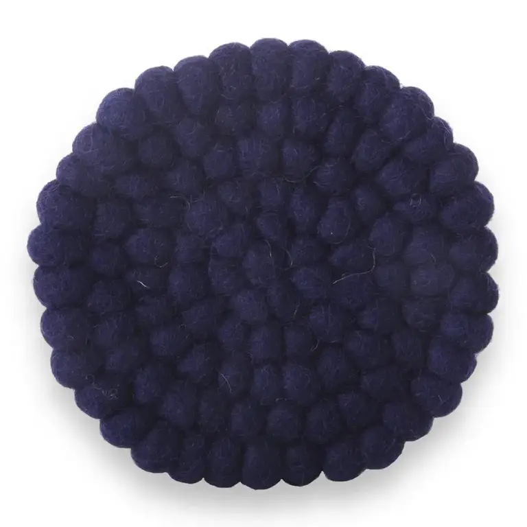 EGS EGS Fair Trade Coaster Dark Blue Set 2