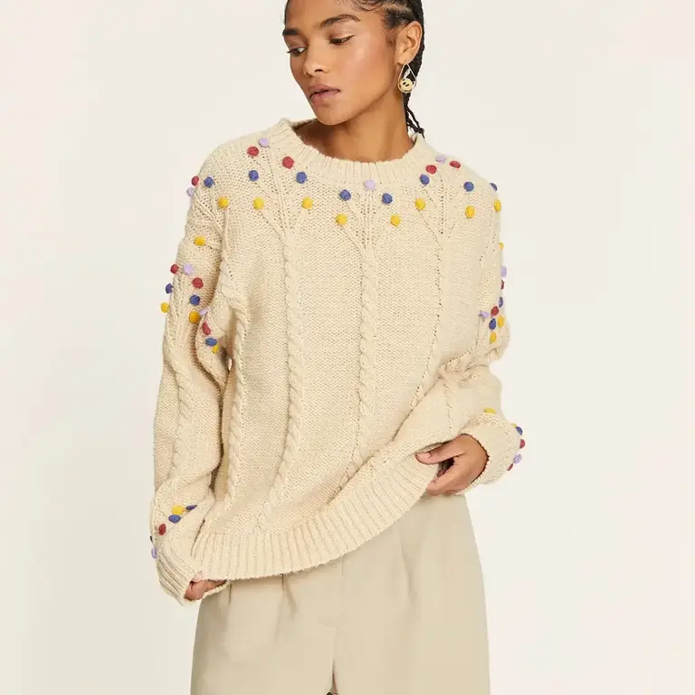 Pepa Loves Pepa Pompom Cable Knit