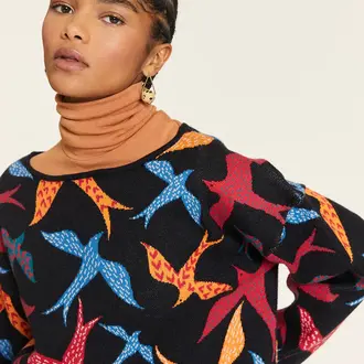 Pepa Loves Pepa Pajaros Sweater