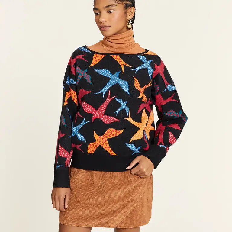 Pepa Loves Pepa Pajaros Sweater