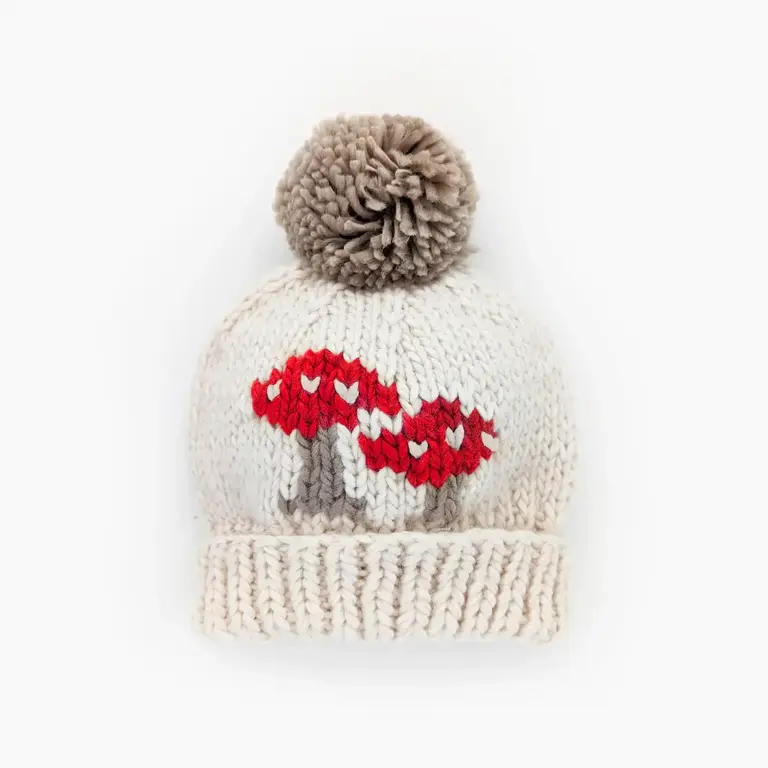 Hug Knits Hug Knits Handknit Mushroom Beanie