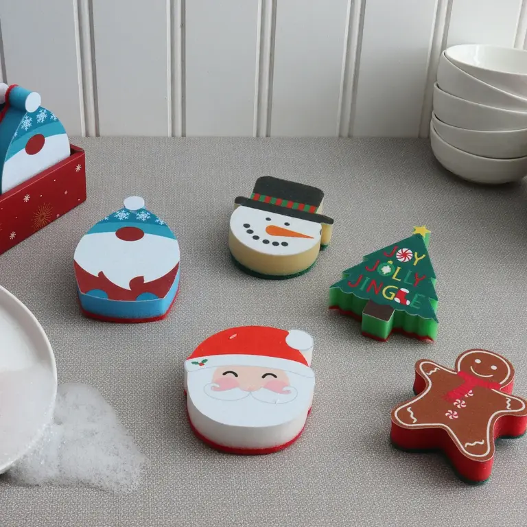 HMN Holiday Kitchen Sponge - Assorted Designs