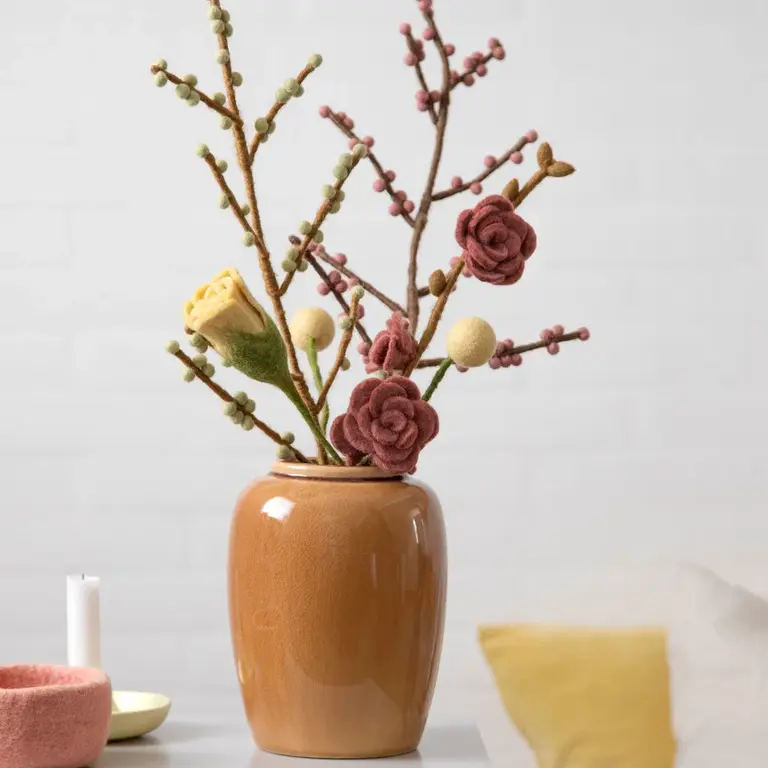 EGS EGS Fair Trade Felt Branch w. Mint Green Berries