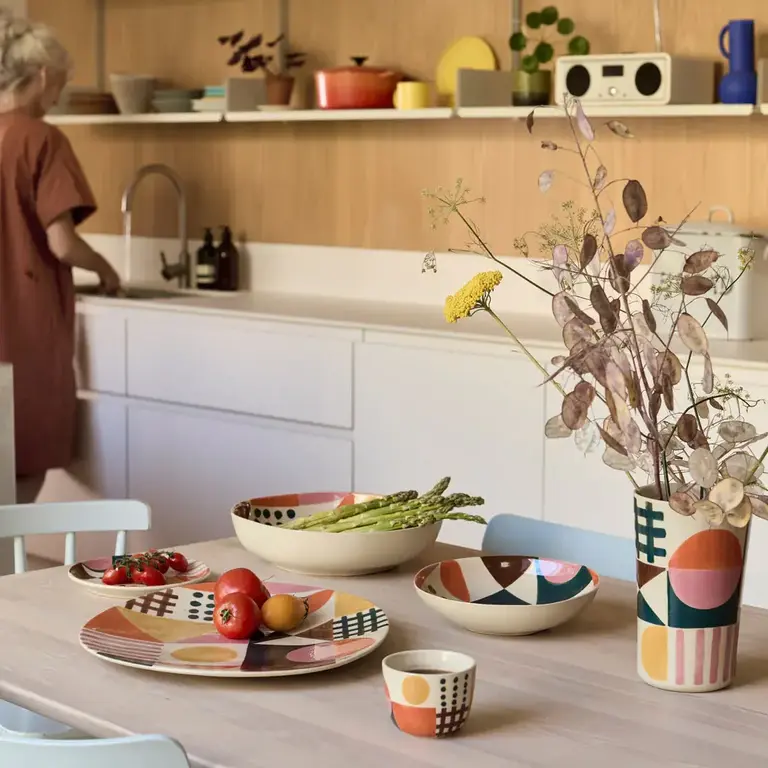 Donna Wilson Donna Wilson Handpainted Glypha Stoneware Mug